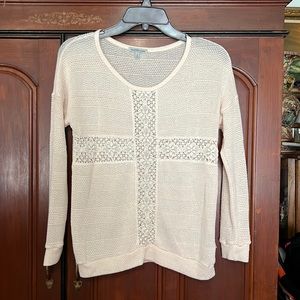 Charlotte Russe Cute Unique Designs Throughout Lightweight Sweater Small